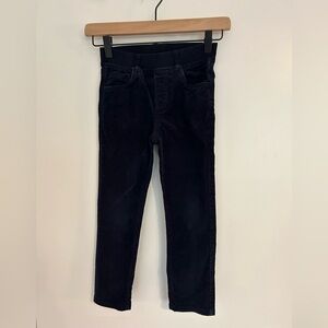 H&M boys navy blue corduroys size 6. Elastic waist band.